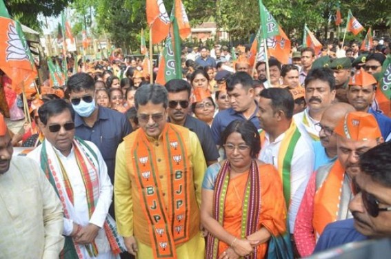 CM campaigned for Lok Sabha poll in Badharghat CM campaigned for Lok Sabha poll in Badharghat